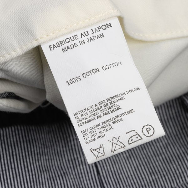 Y's for men Gray Cotton Pinstripe 2-Tuck Pants Size 3