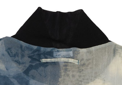 Jean Paul GAULTIER HOMME Floral T-Shirt Blue Size 48