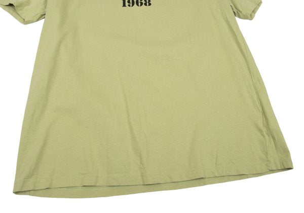 ETRO Cotton Logo Print T-Shirt Green Size 44