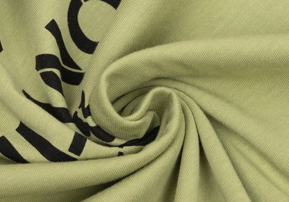 ETRO Cotton Logo Print T-Shirt Green Size 44