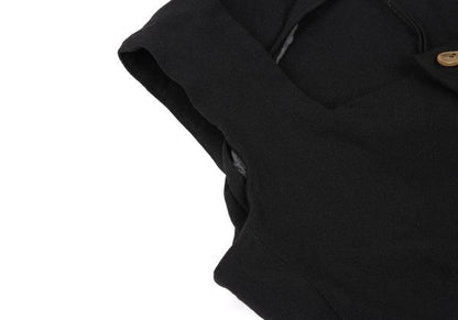 COMME des GARCONS Dyed Poly Square Neck Vest Black Size S