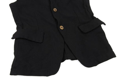 COMME des GARCONS Dyed Poly Square Neck Vest Black Size S