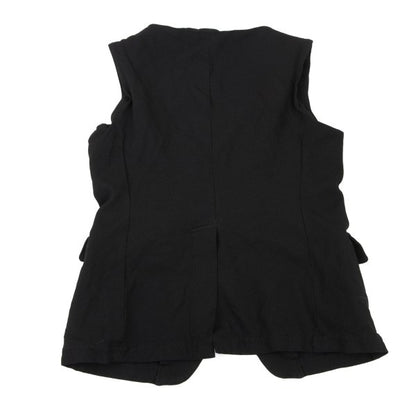COMME des GARCONS Dyed Poly Square Neck Vest Black Size S