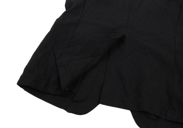 COMME des GARCONS Dyed Poly Square Neck Vest Black Size S