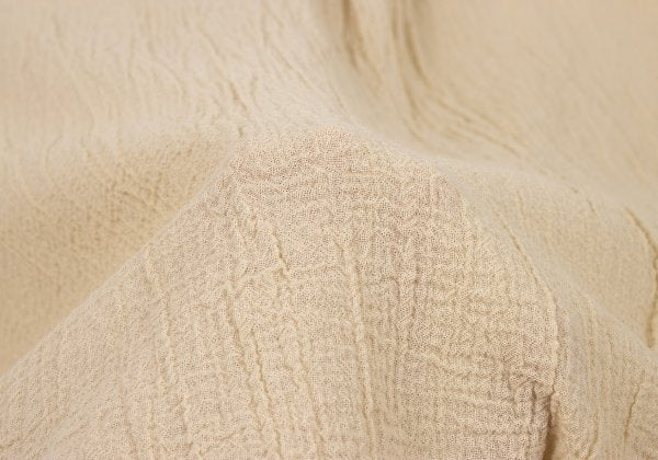 Plantation Garment Dyed Long Sleeve Shirt Beige Size M