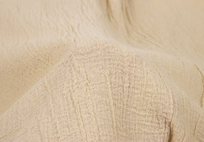 Plantation Garment Dyed Long Sleeve Shirt Beige Size M