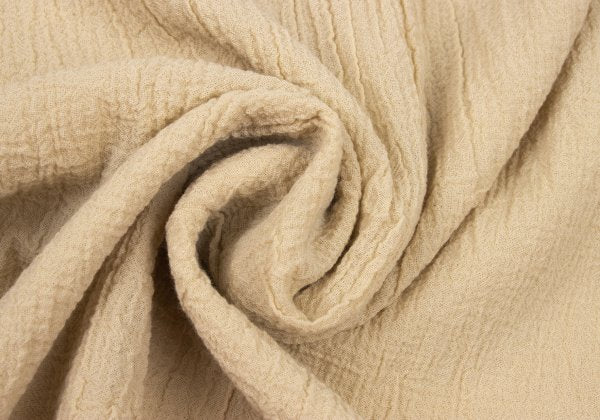 Plantation Garment Dyed Long Sleeve Shirt Beige Size M