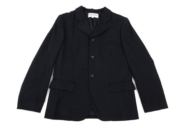 COMME des GARCONS Bijou Wool Gabardine Jacket Navy Size M