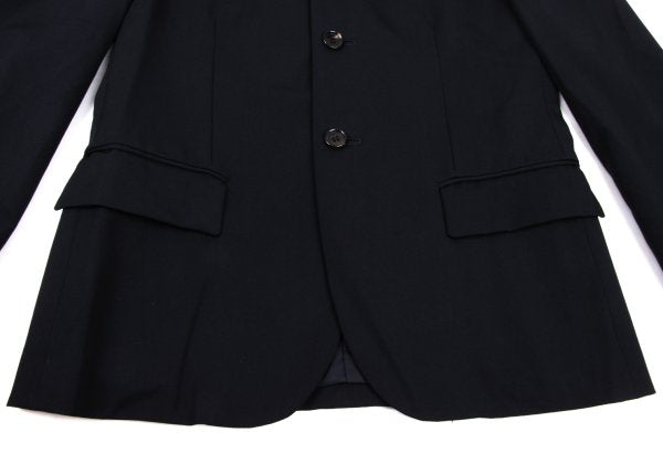 COMME des GARCONS Bijou Wool Gabardine Jacket Navy Size M