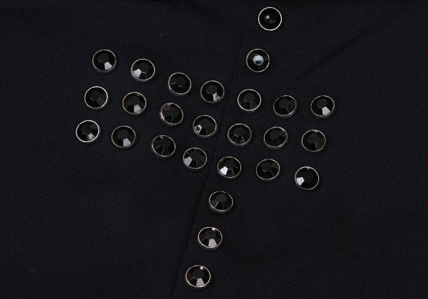 COMME des GARCONS Bijou Wool Gabardine Jacket Navy Size M