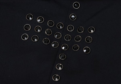 COMME des GARCONS Bijou Wool Gabardine Jacket Navy Size M