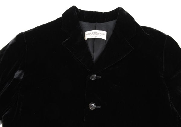 COMME des GARCONS Shadow Dot Velour Jacket Black Size M