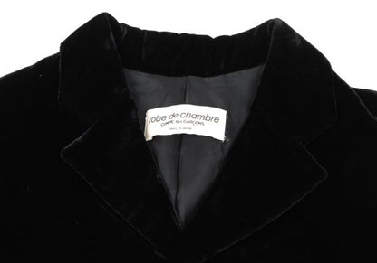COMME des GARCONS Shadow Dot Velour Jacket Black Size M