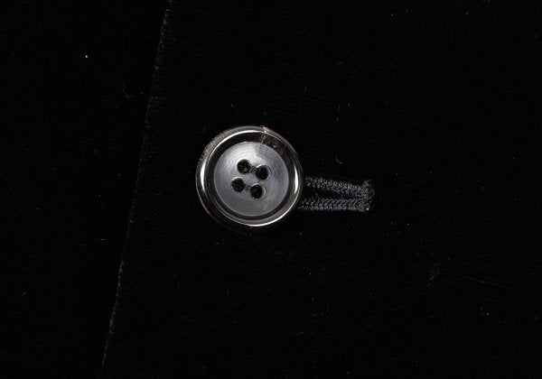 COMME des GARCONS Shadow Dot Velour Jacket Black Size M