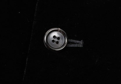 COMME des GARCONS Shadow Dot Velour Jacket Black Size M