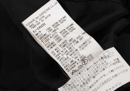 COMME des GARCONS Shadow Dot Velour Jacket Black Size M