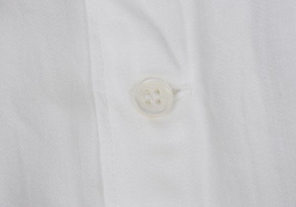COMME des GARCONS Rayon Round Collar S/S Shirt White Size M