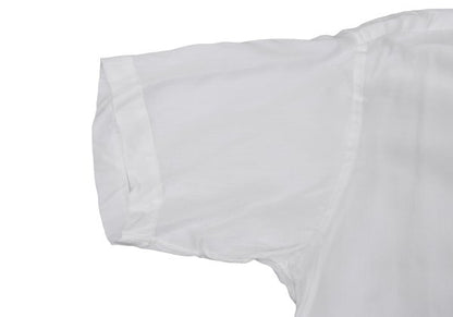 COMME des GARCONS Rayon Round Collar S/S Shirt White Size M