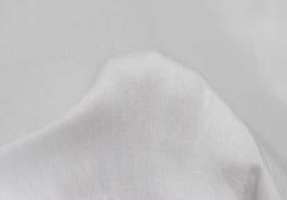 COMME des GARCONS Rayon Round Collar S/S Shirt White Size M