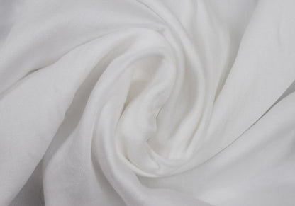 COMME des GARCONS Rayon Round Collar S/S Shirt White Size M