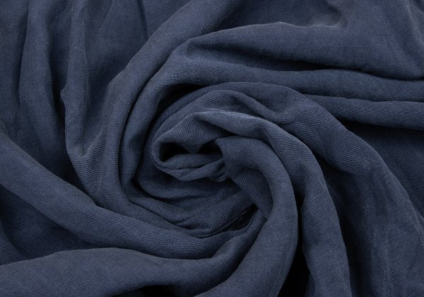 LIMI feu 18SS Tencel Linen Wide Sarouel Pants Blue Size S