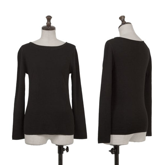 Mackintosh MACINTOSH Knit Boat Neck Long Sleeve Top Size 38