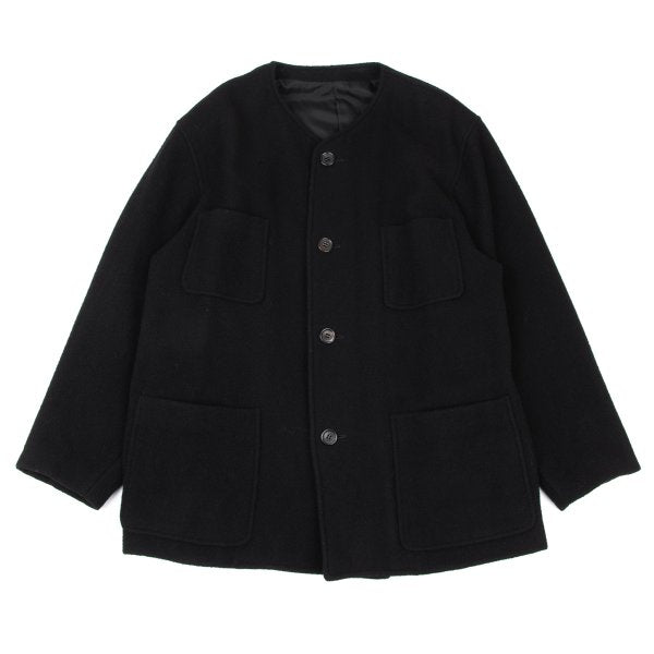 COMME des GARCONS HOMME 80s Melton Wool Jacket Black Size M