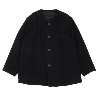 COMME des GARCONS HOMME 80s Melton Wool Jacket Black Size M