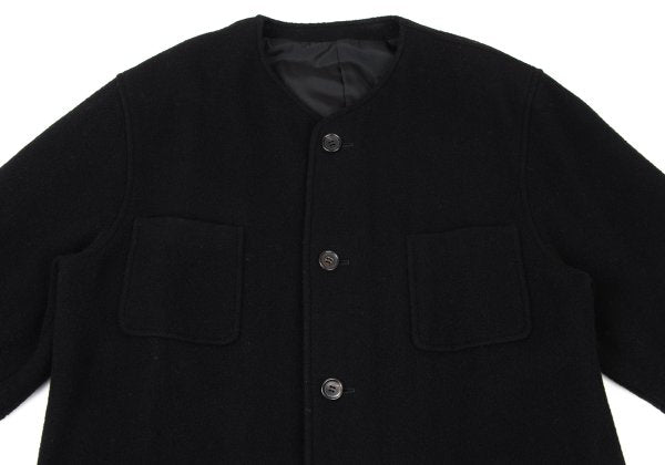 COMME des GARCONS HOMME 80s Melton Wool Jacket Black Size M