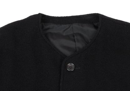 COMME des GARCONS HOMME 80s Melton Wool Jacket Black Size M
