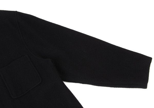 COMME des GARCONS HOMME 80s Melton Wool Jacket Black Size M