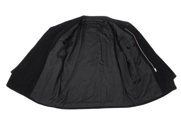 COMME des GARCONS HOMME 80s Melton Wool Jacket Black Size M