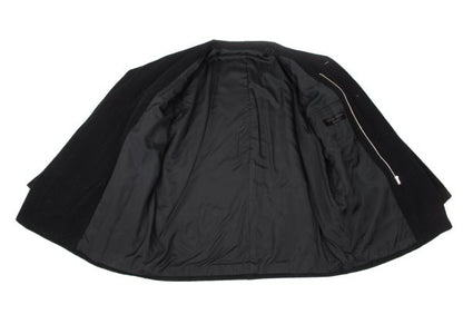 COMME des GARCONS HOMME 80s Melton Wool Jacket Black Size M
