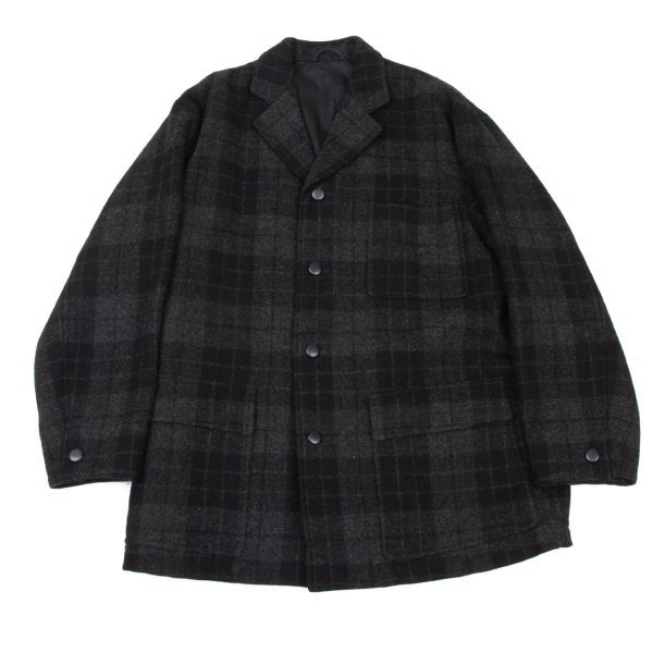 COMME des GARCONS HOMME Brushed Wool Jacket Gray Size M