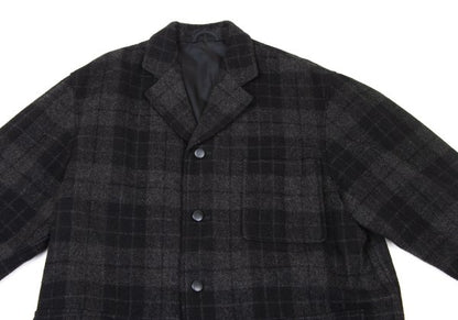 COMME des GARCONS HOMME Brushed Wool Jacket Gray Size M