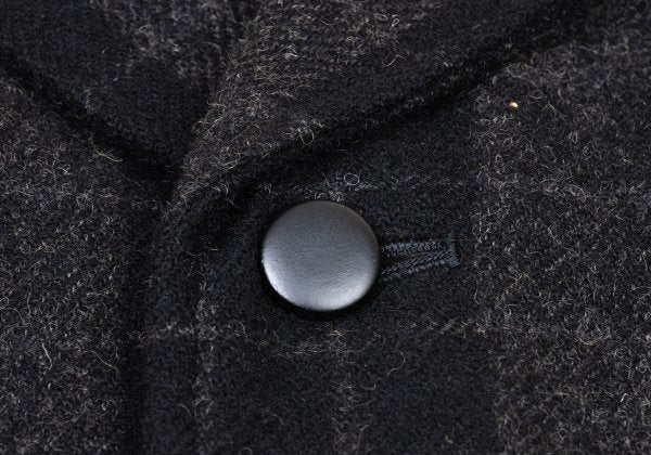 COMME des GARCONS HOMME Brushed Wool Jacket Gray Size M