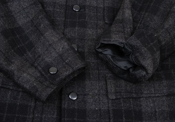 COMME des GARCONS HOMME Brushed Wool Jacket Gray Size M