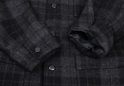 COMME des GARCONS HOMME Brushed Wool Jacket Gray Size M
