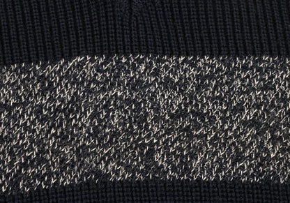 COMME des GARCONS HOMME 80s Wool Panel Knit Black Size L