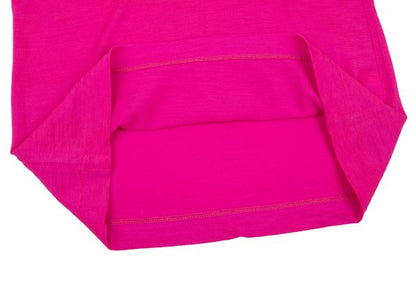 tricot COMME des GARCONS Wool Front Tape Top Pink Size M