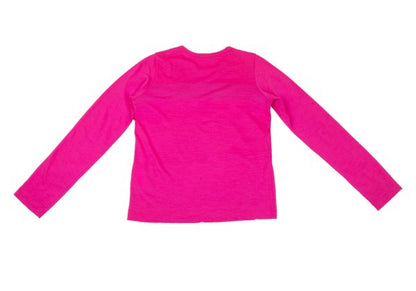 tricot COMME des GARCONS Wool Front Tape Top Pink Size M