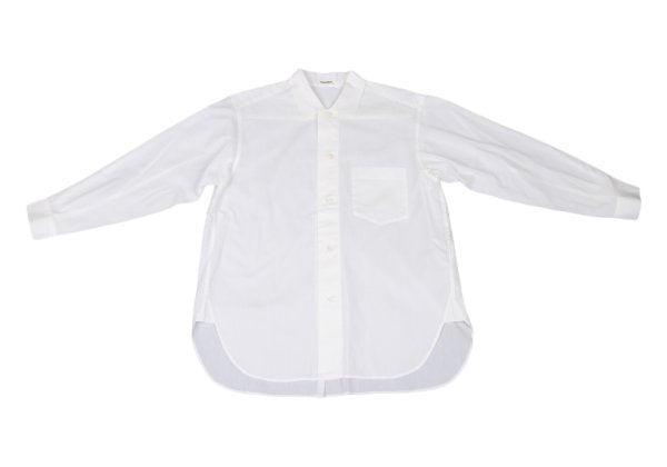 Plantation Cotton Long Sleeve Shirt White Size M