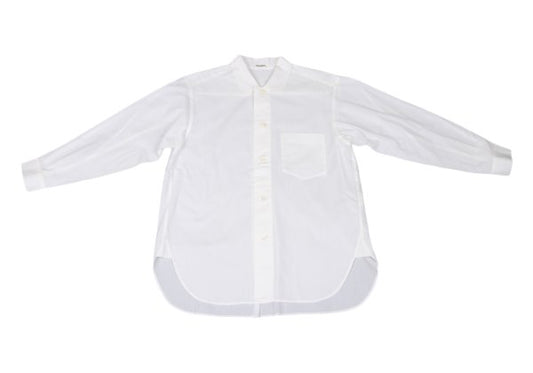 Plantation Cotton Long Sleeve Shirt White Size M