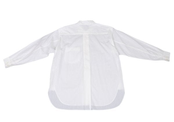 Plantation Cotton Long Sleeve Shirt White Size M