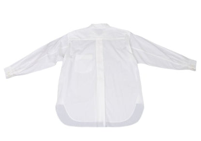 Plantation Cotton Long Sleeve Shirt White Size M