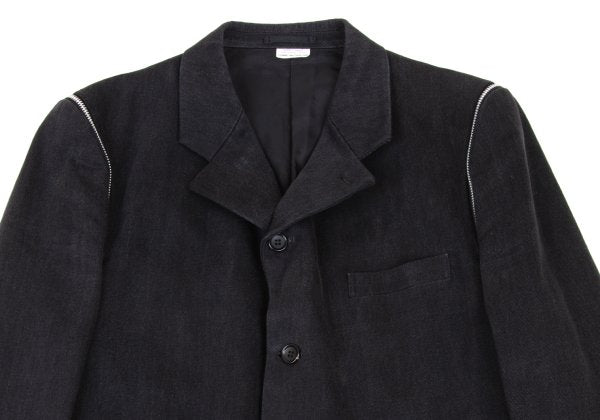 COMME des GARCONS HOMME DEUX 22AW Zip Jacket Charcoal Size L
