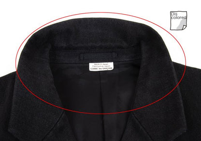 COMME des GARCONS HOMME DEUX 22AW Zip Jacket Charcoal Size L