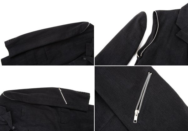 COMME des GARCONS HOMME DEUX 22AW Zip Jacket Charcoal Size L