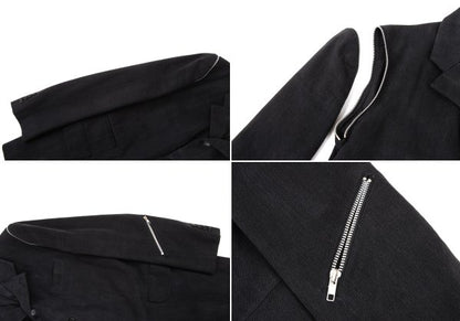 COMME des GARCONS HOMME DEUX 22AW Zip Jacket Charcoal Size L