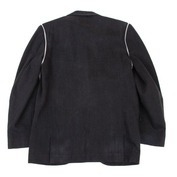 COMME des GARCONS HOMME DEUX 22AW Zip Jacket Charcoal Size L